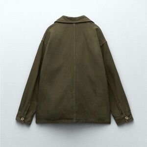 Zara khaki Green Jacket